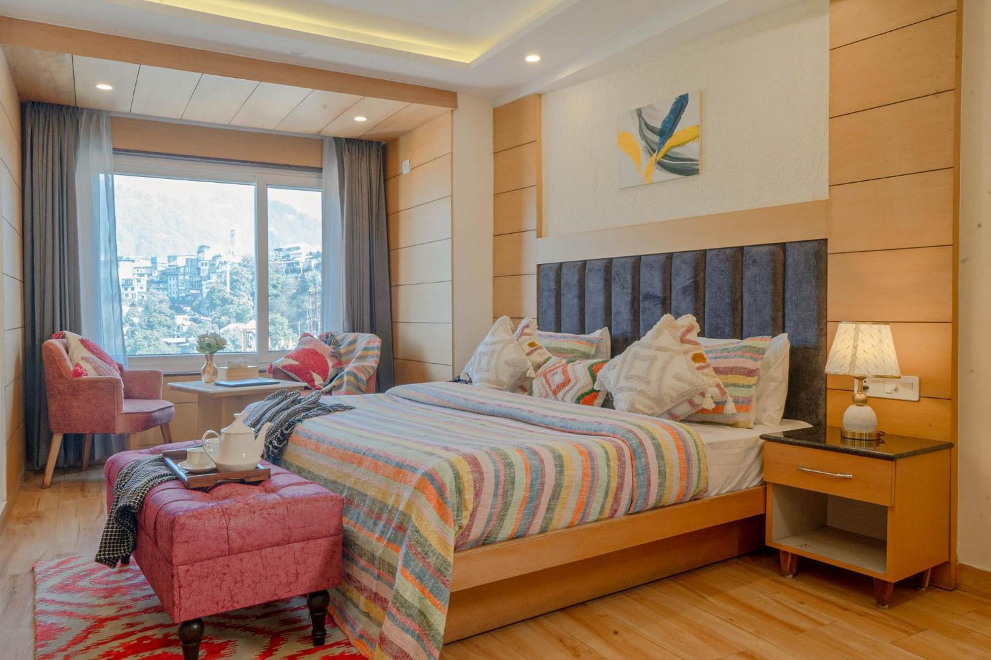 Perfectstayz Premium At Mall Road Masuri Exterior foto